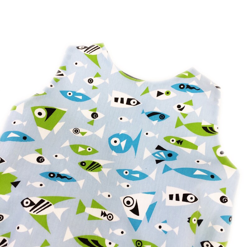 12 To 18 Month Baby Boy Romper Fish Ocean Theme Infant Romper Etsy