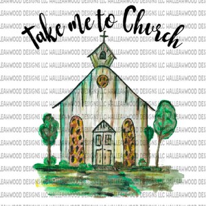Painted Church- Digital Design