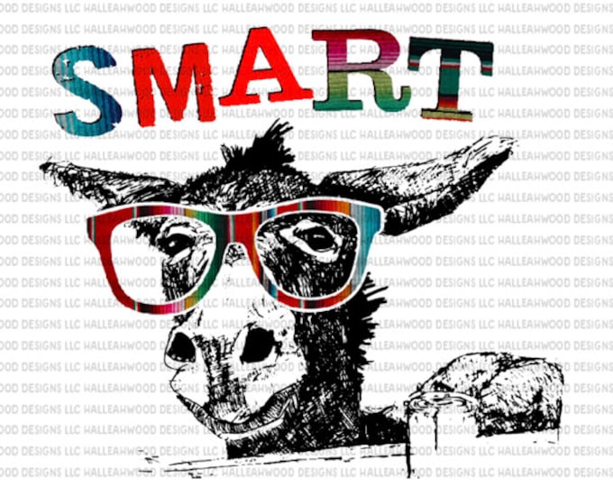 Smart donkey Digital Design - Etsy