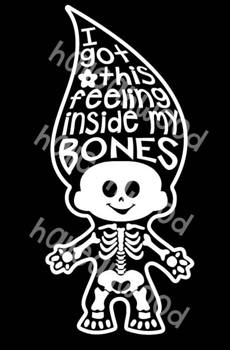 Troll Skeleton Etsy