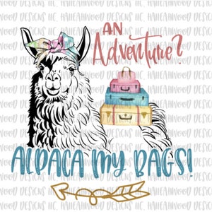 Llama- Alpaca My Bags