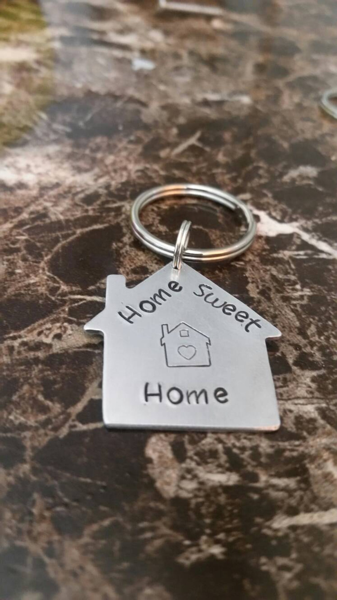 Porte Clé Maison Original Porte-clé personnalisé nouveau cadeau maison trousseau. | Etsy
