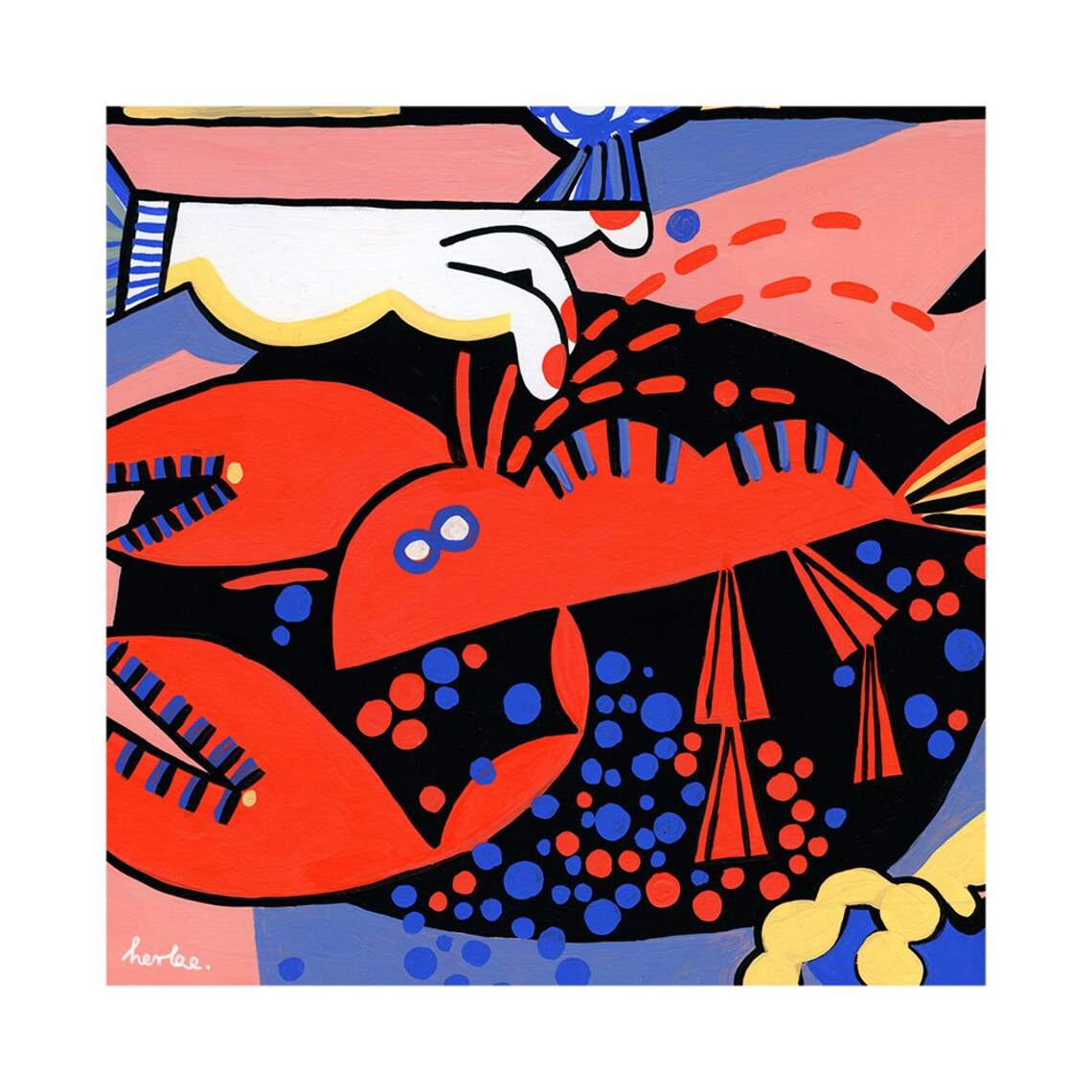 Art Print Late Supper / Fine Art Print on Archival Paper / Etsy