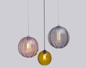 Modernist Round Pendant Light