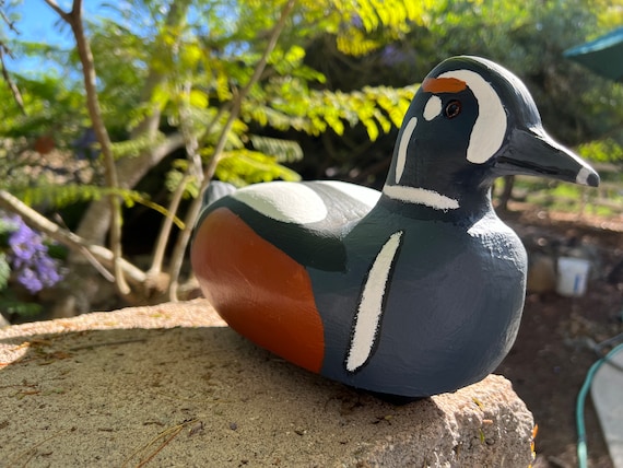 Harlequin Drake Hunting Decoy by Stan Vath - Etsy