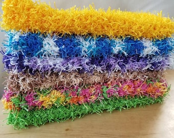 Handmade Dish Cloth/ Scrubbies/ Crochet Dish Towel/ Reusable Dish Cloth/ Crochet Scrubbie/Crochet Dish Cloth