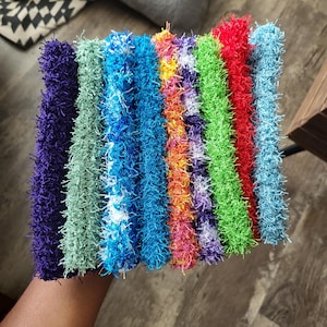 Handmade Dish Cloth/ Scrubbies/ Crochet Dish Towel/ Reusable Dish Cloth/ Crochet Scrubbie/Crochet Dish Cloth image 6