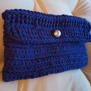 Customized Crochet Clutch