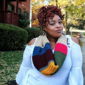 Handmade Custom Crochet Infinity Scarf image 6