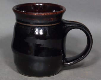 Handmade Mug in Tenmoku Glaze