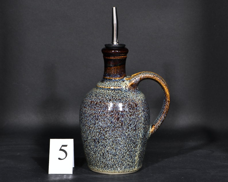 Olive Oil Jug Pottery Jug Handmade Ceramic Olive Oil Etsy