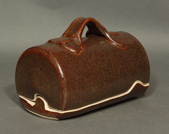 Butter Dish in Teadust Glaze