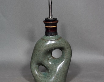 Olive Oil Dispenser In Grenville Glaze