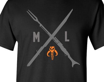 Madalorian tshirt, Weapons are part of my Religion, Secret Mandalore, Gift for Star Wars fan, Disney shirt, The Mandalorian, Star Wars tee,