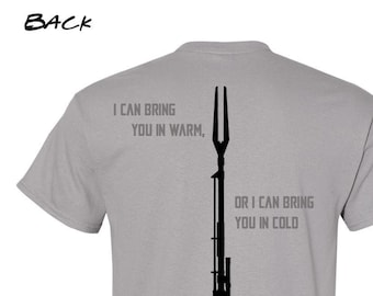 Camiseta de Madalorian, puedo traerte calor o frío, Mandalore secreto, regalo para fan de Star Wars, camiseta de Disney, El Mandaloriano, camiseta de Star Wars,