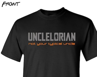 Unclelorian tshirt, Cool Uncle Tee, Secret Mandalore, Gift for Star Wars fan, Disney shirt, The Mandalorian, Star Wars tee, Funny Tee, Humor