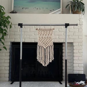 Macrame Pattern - Written PDF by Elsie Goodwin/Reform Fibers - Digital Macrame Pattern/Instant Download - Name: Square Twist Chevron Pattern
