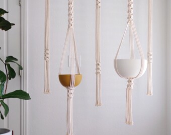 Macrame Plant Hanger - Round Mesh