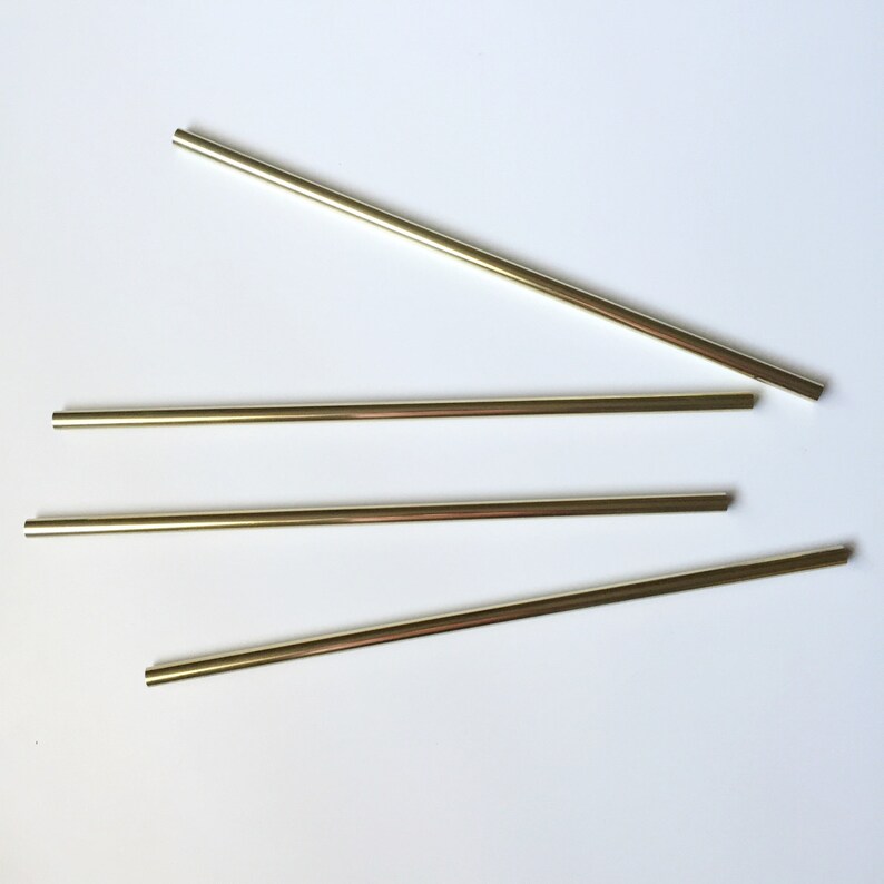 Brass Bars/ 12 Inch Brass Bars/ Brass Bar/ Brass/brass Tube Etsy