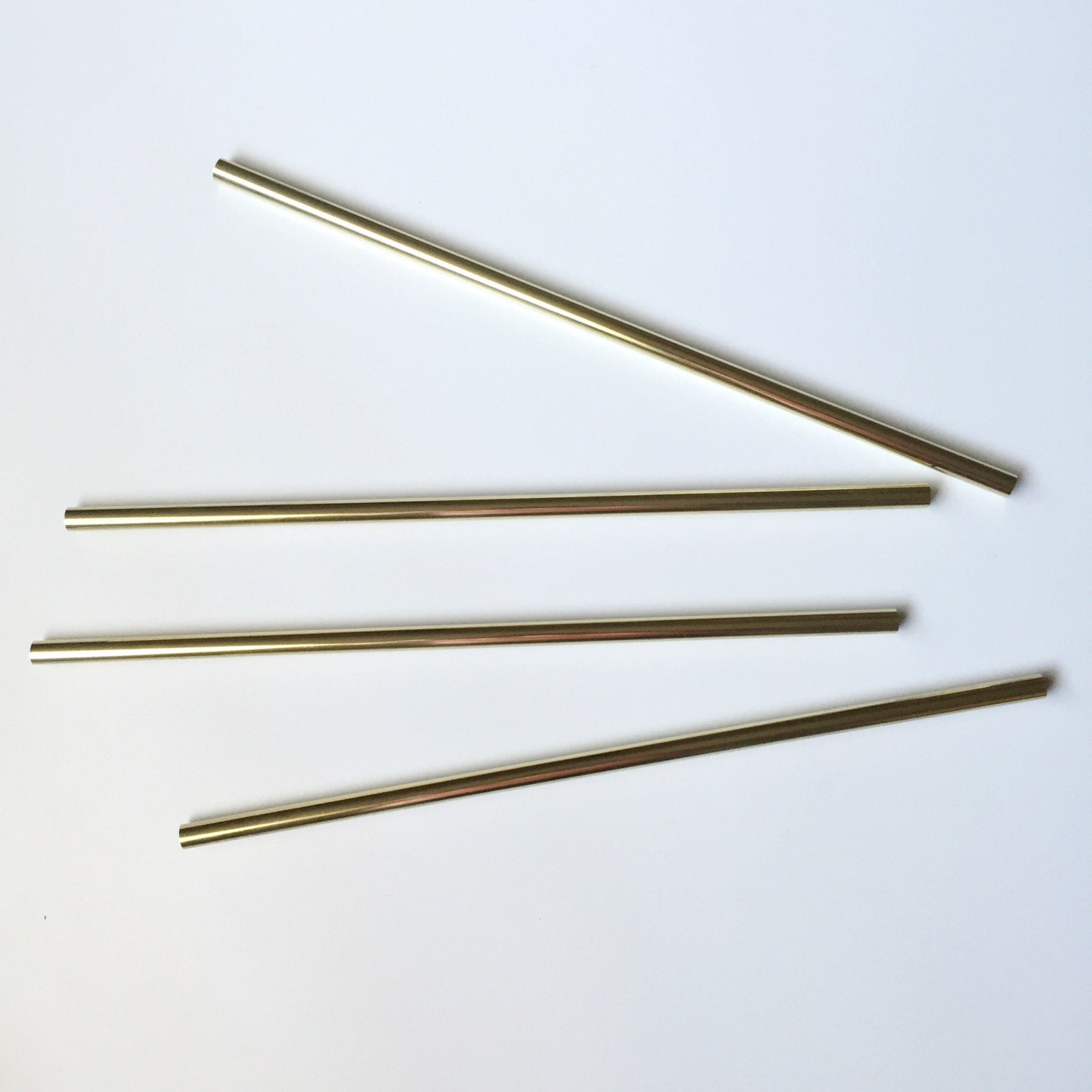 Brass Bars/ 12 inch Brass Bars/ Brass Bar/ Brass/Brass Tube Etsy