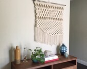 Macrame Wall Hanging Pattern – Large Uneven Twist - DIY Beginner Macrame (Instant Download PDF) by Elsie Goodwin