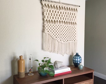 Macrame Pattern - Written PDF by Elsie Goodwin/Reform Fibers - Digital Macrame Pattern - Instant download - Name: Large Uneven Twist