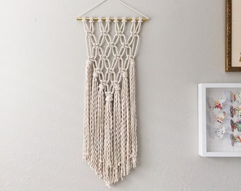 Macrame Pattern - Written PDF by Elsie Goodwin/Reform Fibers - Digital Macrame Pattern - Instant download - Name: Airy Square