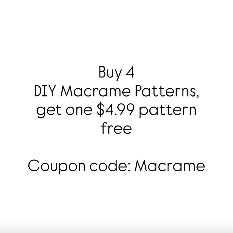 Beginner Friendly Macrame Pattern - Written PDF by Elsie Goodwin/Reform Fibers - Digital Macrame Pattern - Name: Twist on Twist image 2