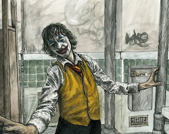 The Joker Bathroom Scene