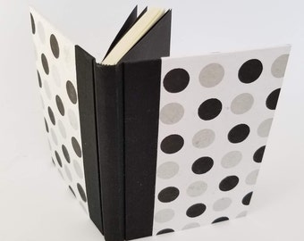 Hardcover Polka Dot Blank Book