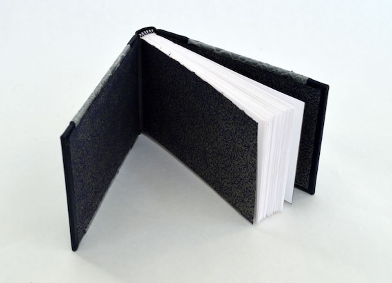 Hardcover Gray Snakeskin Blank Book 