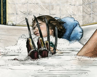 Nightmare on Elm Street Bathtub Scene