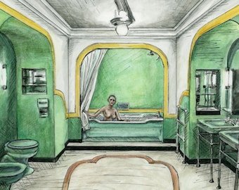 The Shining Bathroom Scene