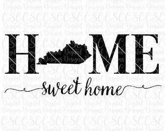 Download Kentucky Home Svg Etsy
