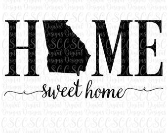Download Georgia Home Svg Etsy