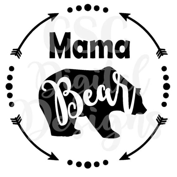 Download Mama Bear Svg Mama Bear Cut File Mother S Day Svg Etsy
