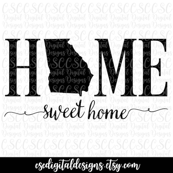Free Free Georgia Home Svg 751 SVG PNG EPS DXF File