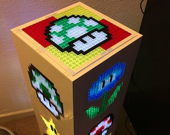 Super Mario Bros Power Up LEGO Tower Light