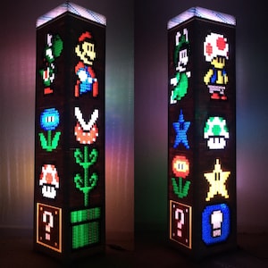 Super Mario Bros LEGO Tower Light