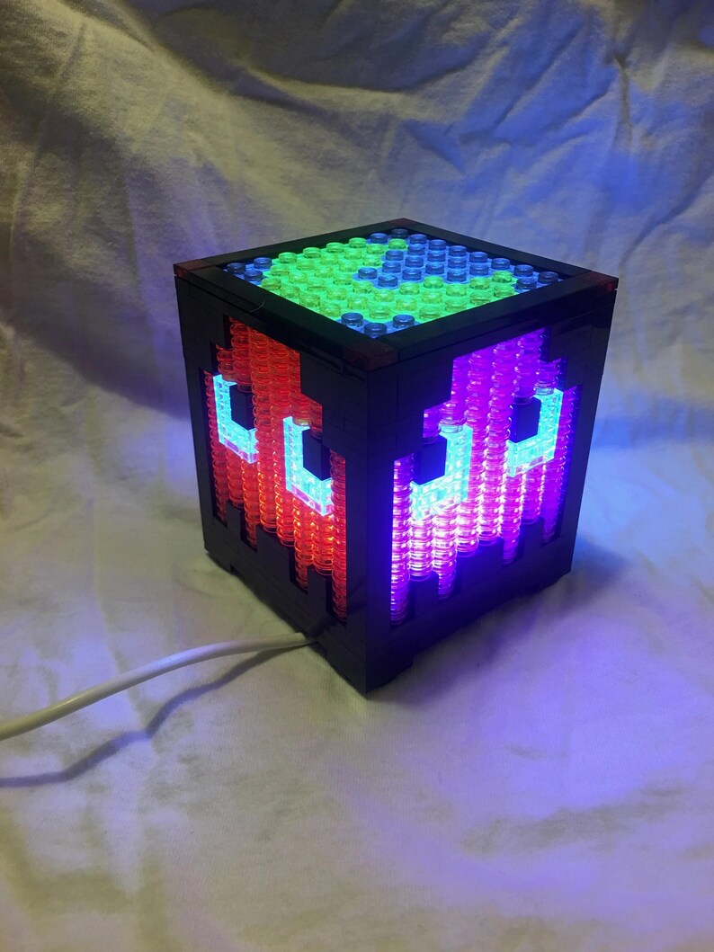 Pacman LEGO Night Light - Etsy