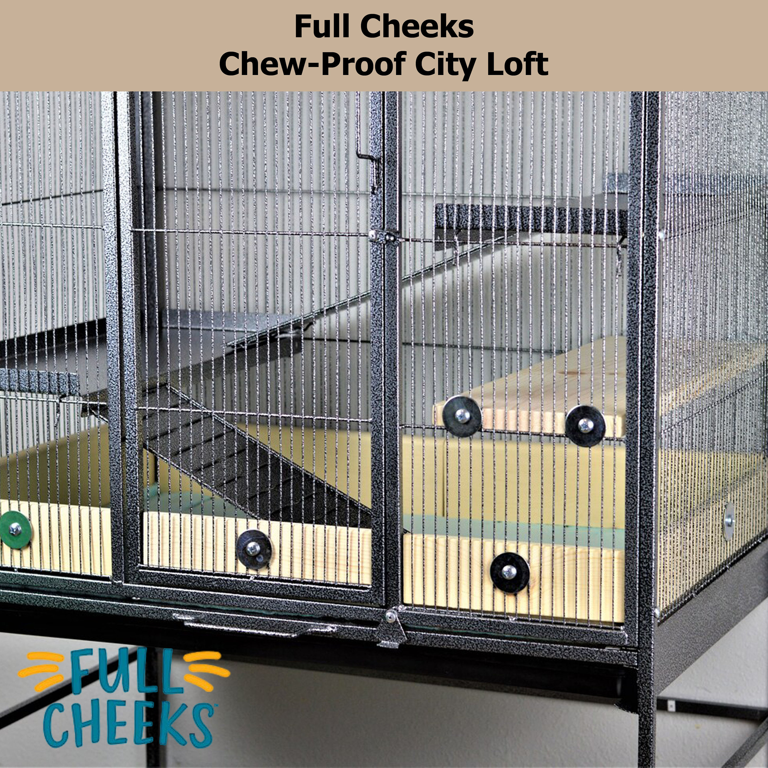 Full Cheeks Hamster Cage Attachments
