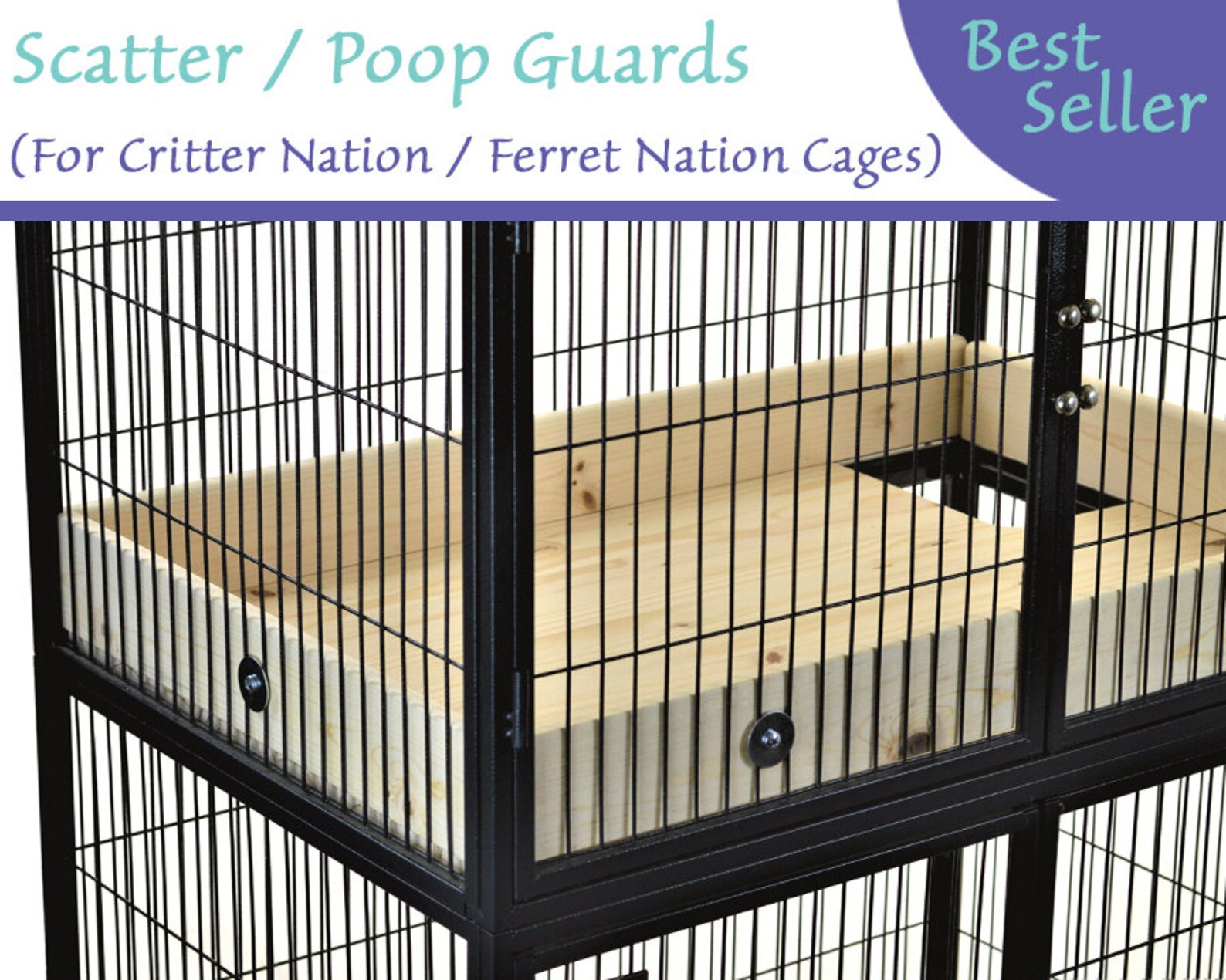 Scatter Poop Guards for Critter/ferret Nation Cages Etsy