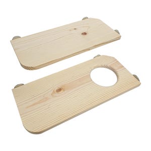 Large Corner Ledges for Small Pets Kiln Dried Pine