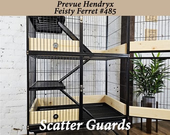 Scatter Poop Guards for Prevue Hendryx Feisty Ferret Cage 485