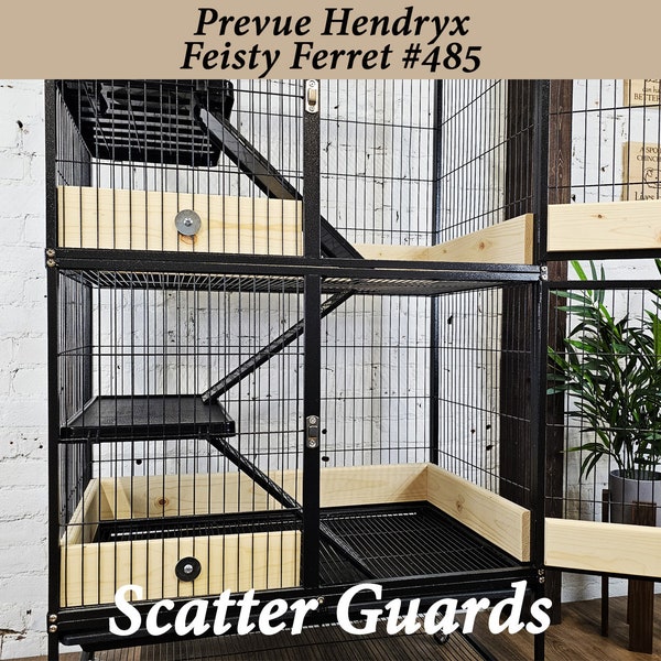 Scatter Poop Guards for Prevue Hendryx Feisty Ferret Cage 485