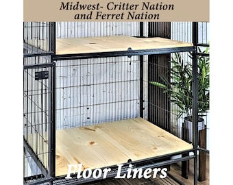 Cage Floor Liner Wood Platform for Critter/Ferret Nation