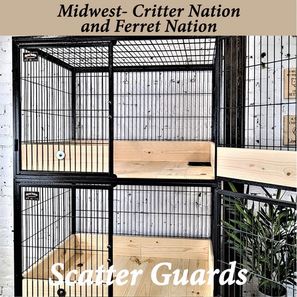 Scatter Poop Guards for Critter/Ferret Nation Cages