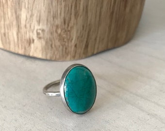 Eilat Stone  Ring, Sterling Silver Eilat Ring, Eilat Stone Jewel, Israeli Ring With Eilat Stone , Green Stone Ring