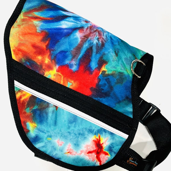 Dog Adjustable Pocket Vest RAINBOW Tie Dye