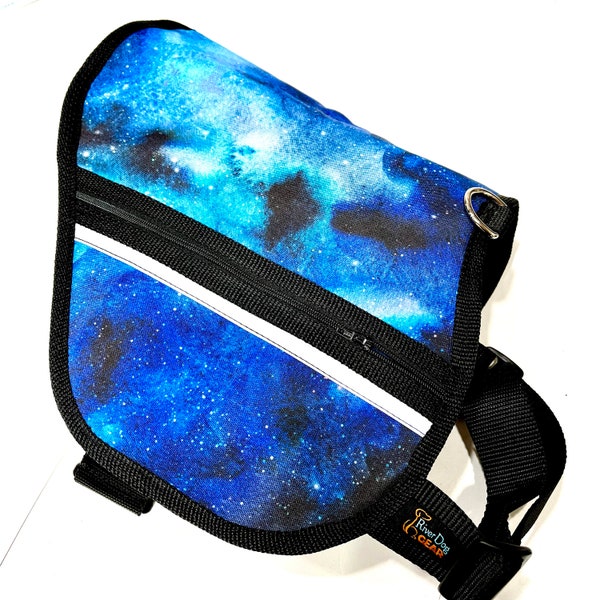 GALAXY BLUE  Dog Adjustable Pocket Vest